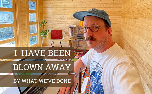I Was Just Blown Away - artist Jason Sturgill speaks about his SolidBuild backyard art studio shed